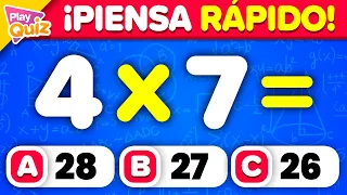 Examen de Matemáticas ➗🤓✖️ | ¿Eres bueno con los números? | Play Quiz de Cultura General