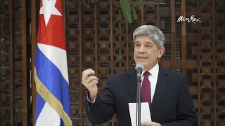 Declaraciones a la prensa de vicecanciller cubano, sobre conversaciones migratorias Cuba-EE.UU.