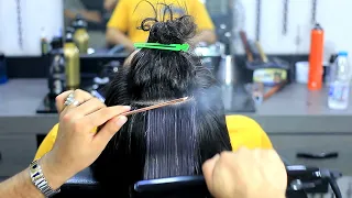 طريقة تعليم التسبيل الشعر مع الكوافير محمد نور