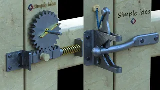 Automatic Gate Latch, Lock, DIY