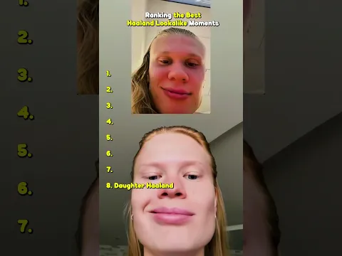 Ranking the Best Haaland Lookalike Moments