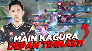 KETIKA SAYA UDAH LAMA GA MAIN KAGURA, TAPI DISURUH SAMA TIMNAS.. - Mobile Legends