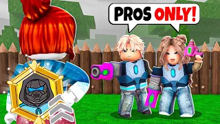 Pretending To Be a NOOB with CYBORG CLASS in a CYBORG ONLY TEAM!