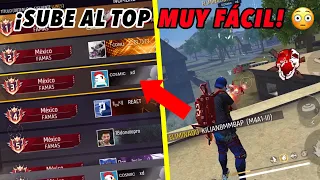 🔴ASÍ SUBES MAS PUNTOS GLORIA DE ARMAS CLASIFICATORIA 😳 ¡EL MEJOR TRUCO! FREE FIRE
