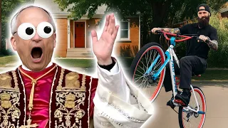 I Popped a Wheelie in Front of the Pope Leo XIV's House