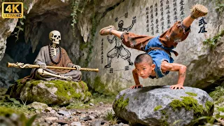 【必看爆燃武俠電影】5歲少年意外獲得少林神僧真傳，一招少林棍法擊敗幽冥谷十大惡霸！#武侠片 #movie #武俠 #動作#动作 #中国电视剧 #武侠片 #激战#打斗