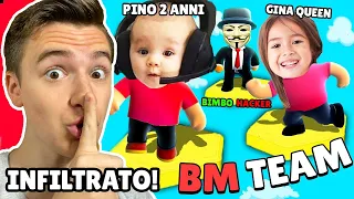 MI INFILTRO NEI PROVINI DEL TEAM DI BAMBINI PIÙ FORTI DI STUMBLE GUYS!😂 BM TEAM