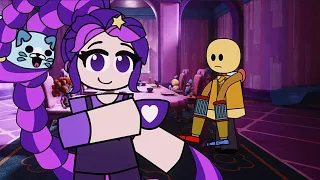 Lily Love Braids Tea Party | Episode 1 : Welcome new guests! (Poppy Playtime animation)