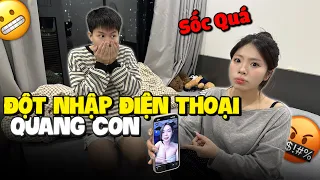 Chơi Lớn Đột Nhập Điện Thoại Quang Con Phát Hiện Bí Mật Sốc ?