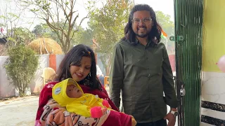Hamari cute cute babygirl gayi Apni Nani ke ghar For the first time ❤️😍🙌🏻