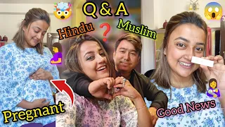 Hindu না Muslim ?? Q&A ।। আমি Pregnant?? 🤰🤯 @TabbuSabnamShop