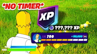 *NEW* NO TIMER Fortnite XP Map to LEVEL UP FAST in Chapter 7