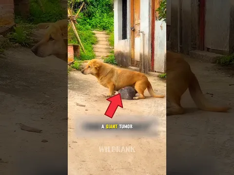 This Dog Carried a Huge Tumor for 12 Years 😢❤️ #dogs