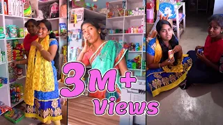 கடைக்கு வேலைக்கு வந்தா, இப்படி கூடவா பண்ணுவாங்க? || Sisters Attagasangal || PuthuIdeas