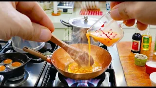 MINIATURE COOKING COMPILATION RECIPES No Music Background REAL FOOD Kitchen Toy PLAY ASMR