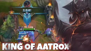AATROX GAMEPLAY IN CHINA SERVER | HOW TO PLAY AATROX PERFECTLY - WILD RIFT AATROX