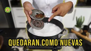 Este es el Truco Chino para Limpiar los Quemadores de la Estufa