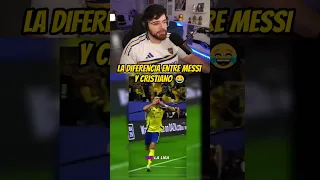 La diferencia entre Messi y Cristiano😂#messi #cristianoronaldo #lacobra