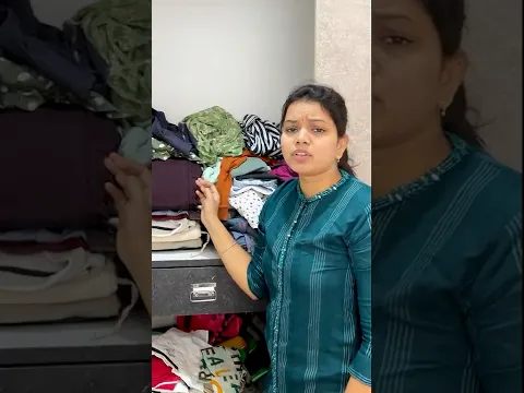 Best Wardrobe Clothes Organizer #telugu #viral #india #homeaccesories #organizer #homeorganer