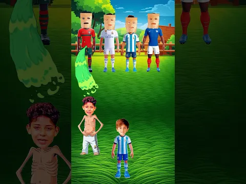 De Quem É Cada Xixi? Ronaldo vs Messi vs Mbappé vs Speed