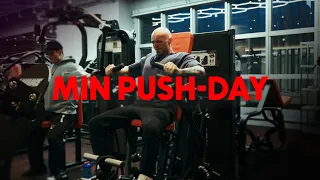 Komplett push dag | Fra kjøkken til gym