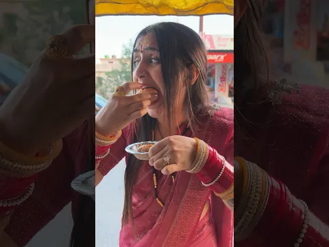 Golgappe Wala Husband  😍🤤 #shorts #trendingshorts #foodlover #tasty #viral #meghachaube