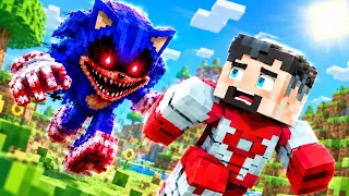 SOBREVIVÍ A SONIC.EXE EN MINECRAFT… ¡Y TERMINÉ SIENDO VILTRUMITA!