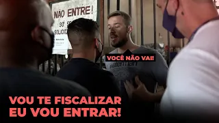 Fiscalizei os FISCAIS que pegam mercadoria dos camelôs! Não deixaram!