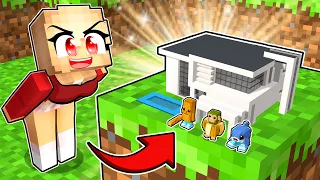 Aku Membangun RUMAH TERBAIK Untuk Bayi Brairots MINECRAFT 🏠✨