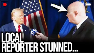 Watch Reporter Realize TRUMP IS CLUELESS on LIVE TV