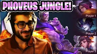 Phoveus Jungle VS Dash Heroes | Mobile Legends | MobaZane