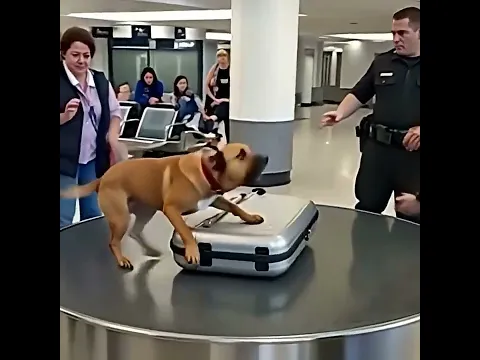 Dog Suddenly Jumps At A Suitcase What Cops Found Inside Made Them Burst Into Tears!