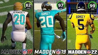 Getting An Interception With Jalen Ramsey In EVERY Madden!