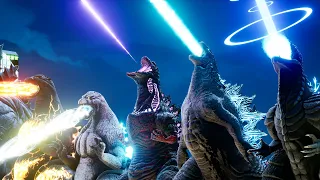 EVOLUTION of GODZILLA'S ATOMIC BREATH: Comparison (1954-2021)