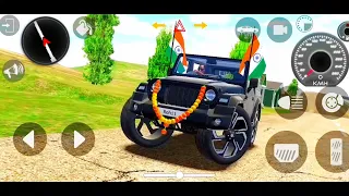 Modified Mahindra Thar😈Games:Indian Thar (Gadi Wala Games) Car Game Android Game - And roid Gameplay