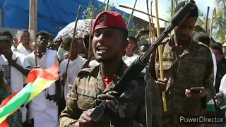የኮማንዶው አስገራሚ እና አስደማሚ የ2014 ጥር ሚካኤል ጭፈራ በወልድያ // Ebs//