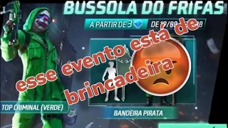 tentando pegar o top criminal verde e o Bandeirão #freefire #garena