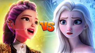 Rumi (Guerreiras do K-Pop) VS Elsa - Batalha de Rap