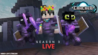 🔴 Live - Cracked SMP / Buildings Farms / Season 3😳