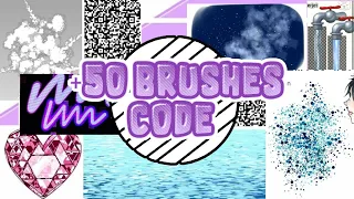 +50 كود قلم ايبيس باينت~♡ || مجانا بدون شروط || +50 Ibispaint brushes code