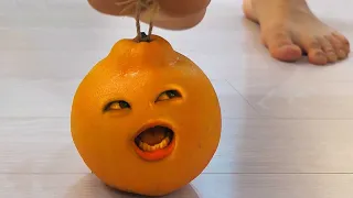 오렌지가 살아 있어요! 주방놀이 장난감 놀이