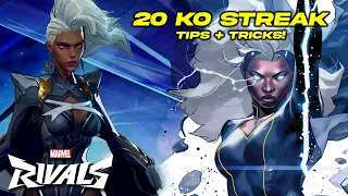 DOMINATE THE SKIES!! Marvel Rivals Gameplay (Storm Gameplay + Guide)