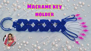 New# macrame key holder