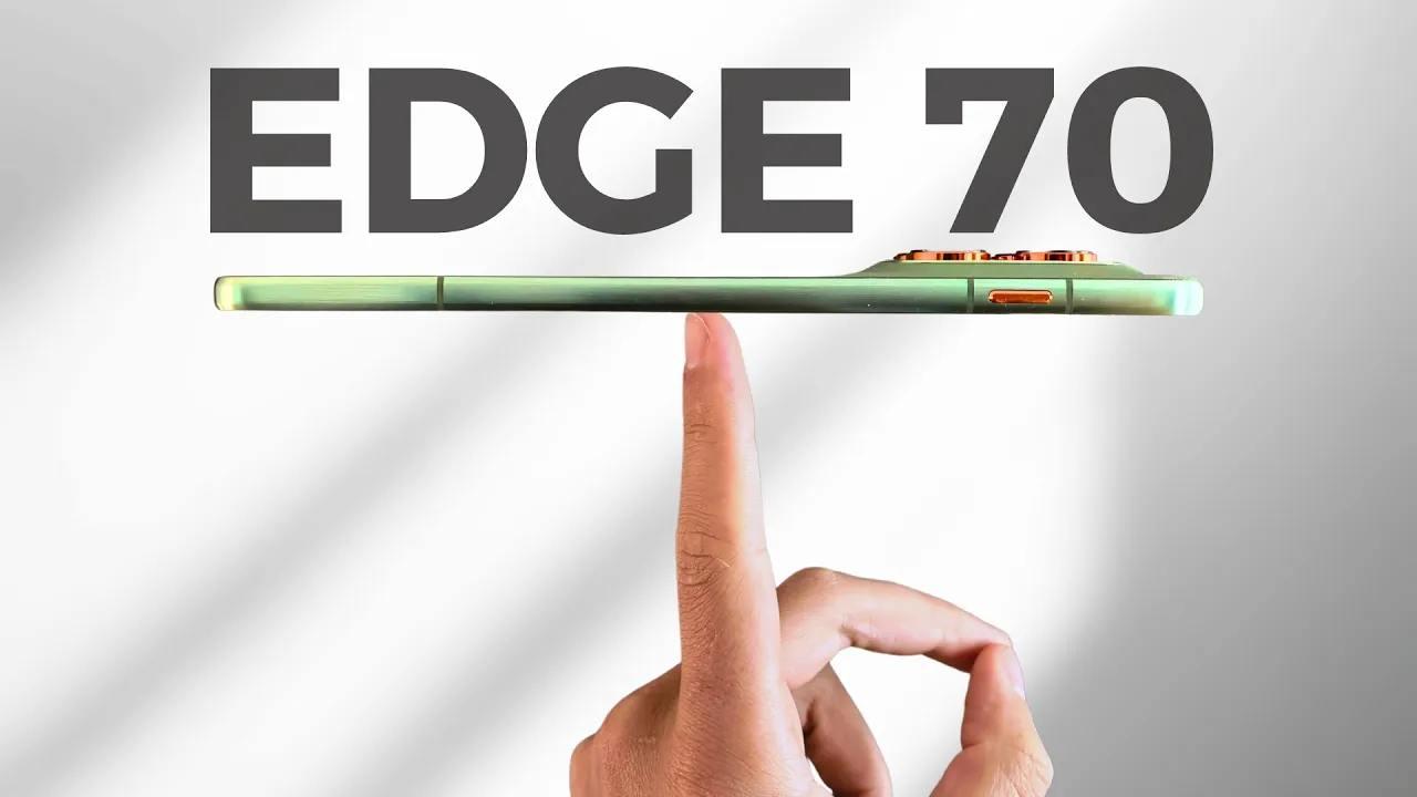 Vido-Test de Motorola Edge 70 par Discoverdose