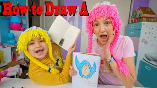 como - Drawing las 2 munecas