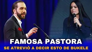 En pleno CULTO una PASTORA se atrevió a decirle esto a Nayib Bukele, TE VA A IMPACTAR😱