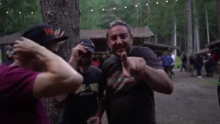 Bobber Garage Liechtenstein ride to  Fatwheel Crew Tirol
