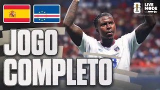 JOGO COMPLETO: Espanha X Cabo Verde | Mundial FIFA 2026 | 1ª Jornada | Fase de Grupos