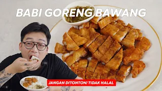 RESEP Babi Goreng Bawang NGACO LEMBUT BGT!