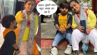 Finally लड़की मिल ही गई मुझे भी😊 | Nikhilverma | Chota Chetan #trending #viralvideo #youtube